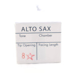 JJ Babbitt Hard Rubber 8* Alto Saxophone Mouthpiece BRAND NEW