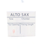 JJ Babbitt Hard Rubber 9 Alto Saxophone Mouthpiece BRAND NEW