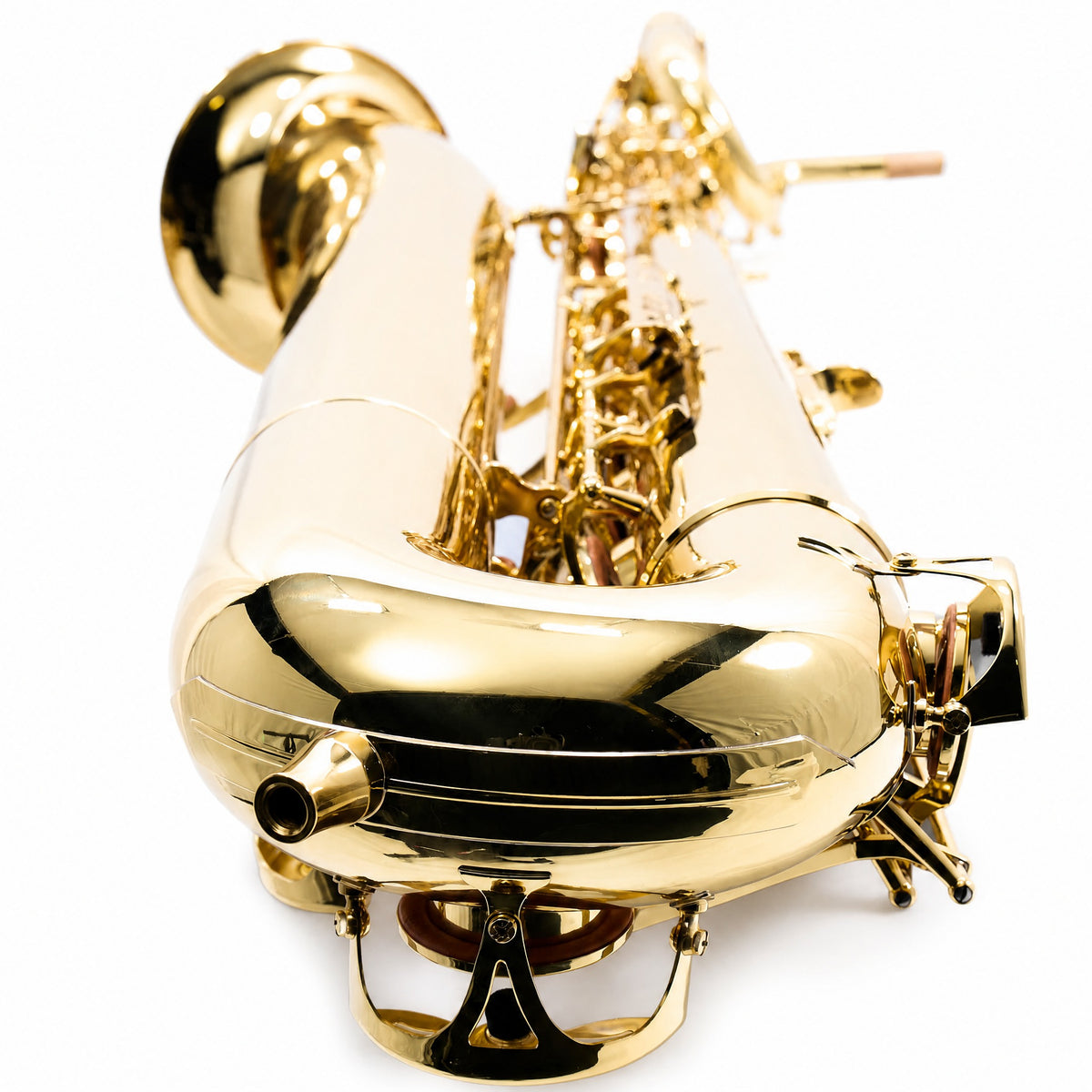 Jupiter JBS1100 Intermediate Low A Baritone Saxophone Gold Lacquer
