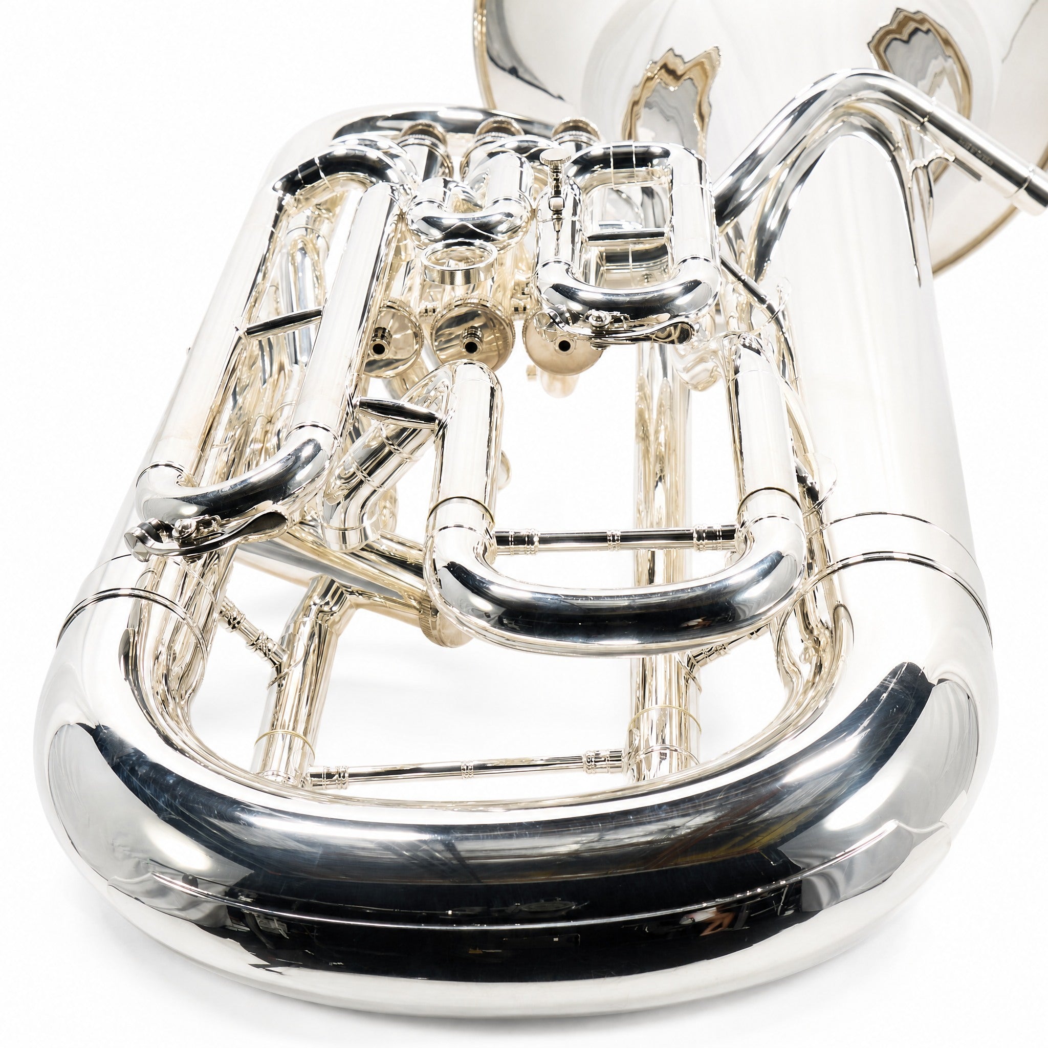 Jupiter JEP1120S Performance Compensating Bb Euphonium in Silver Plate