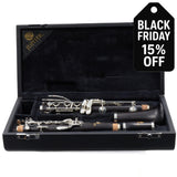 Jupiter Model JCL1100S Intermediate Grenadilla Bb Clarinet SN CE59522 OPEN BOX