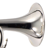 Jupiter Model JTR1160RSQ Intermediate Bb Trumpet in Silver Plate SN EA06781 OPEN BOX
