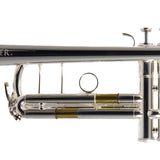 Jupiter Model JTR1160RSQ Intermediate Bb Trumpet in Silver Plate SN EA06781 OPEN BOX
