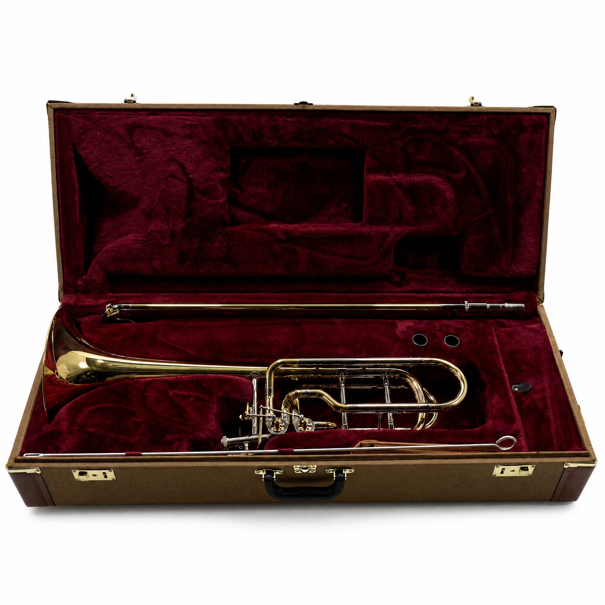 Jupiter XO 1240L Professional Bass Trombone with Dual Independent Valves