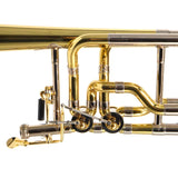 Jupiter XO Model 1240L Professional Dual Rotor Bass Trombone SN EB04760 OPEN BOX