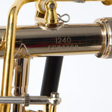 Jupiter XO Model 1240L Professional Dual Rotor Bass Trombone SN EB04760 OPEN BOX