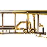 Jupiter XO Model 1240L Professional Dual Rotor Bass Trombone SN EB04760 OPEN BOX
