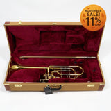 Jupiter XO Model 1240L Professional Dual Rotor Bass Trombone SN EB04760 OPEN BOX