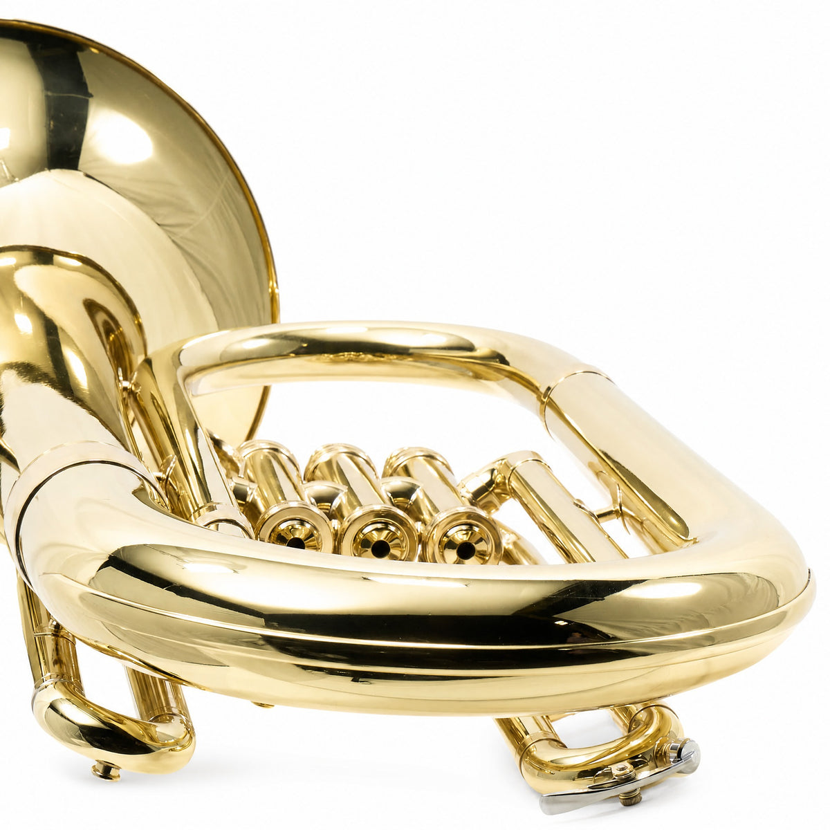 King 623 'Diplomat' Student Bb Baritone Horn in Clear Lacquer