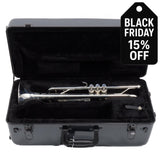 King Model 2055T 'Silver Flair' Intermediate Bb Trumpet SN 658624 OPEN BOX