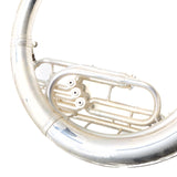 King Model 2350WSP Brass Sousaphone in Silver Plate SN 636188 EXCELLENT