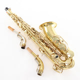 King Super 20 Professional Alto Saxophone with Silver and Brass Necks SN 531167 EXCELLENT