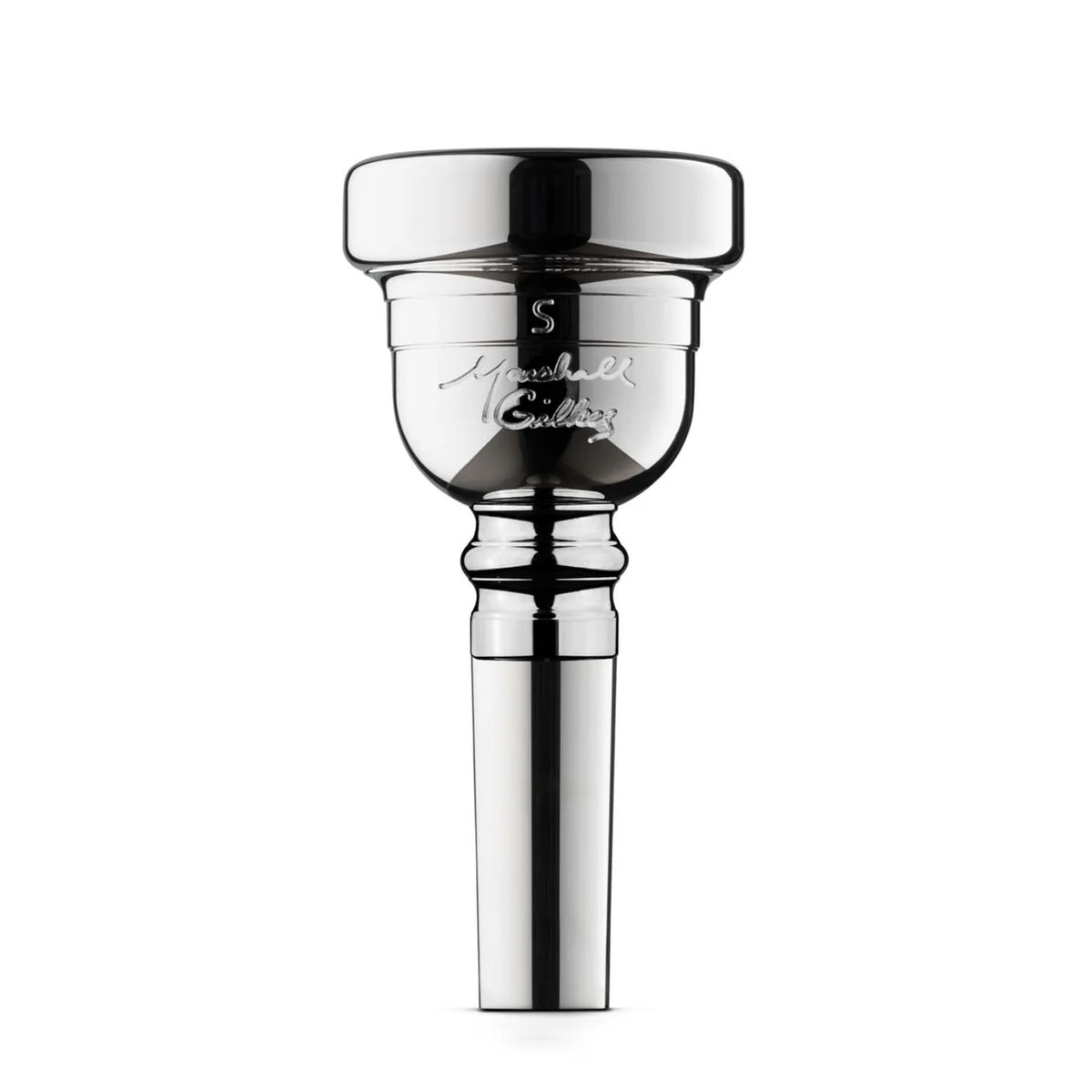 Laskey 53MG Gilkes Signature Trombone Mouthpiece - Small Shank, Silver Plate