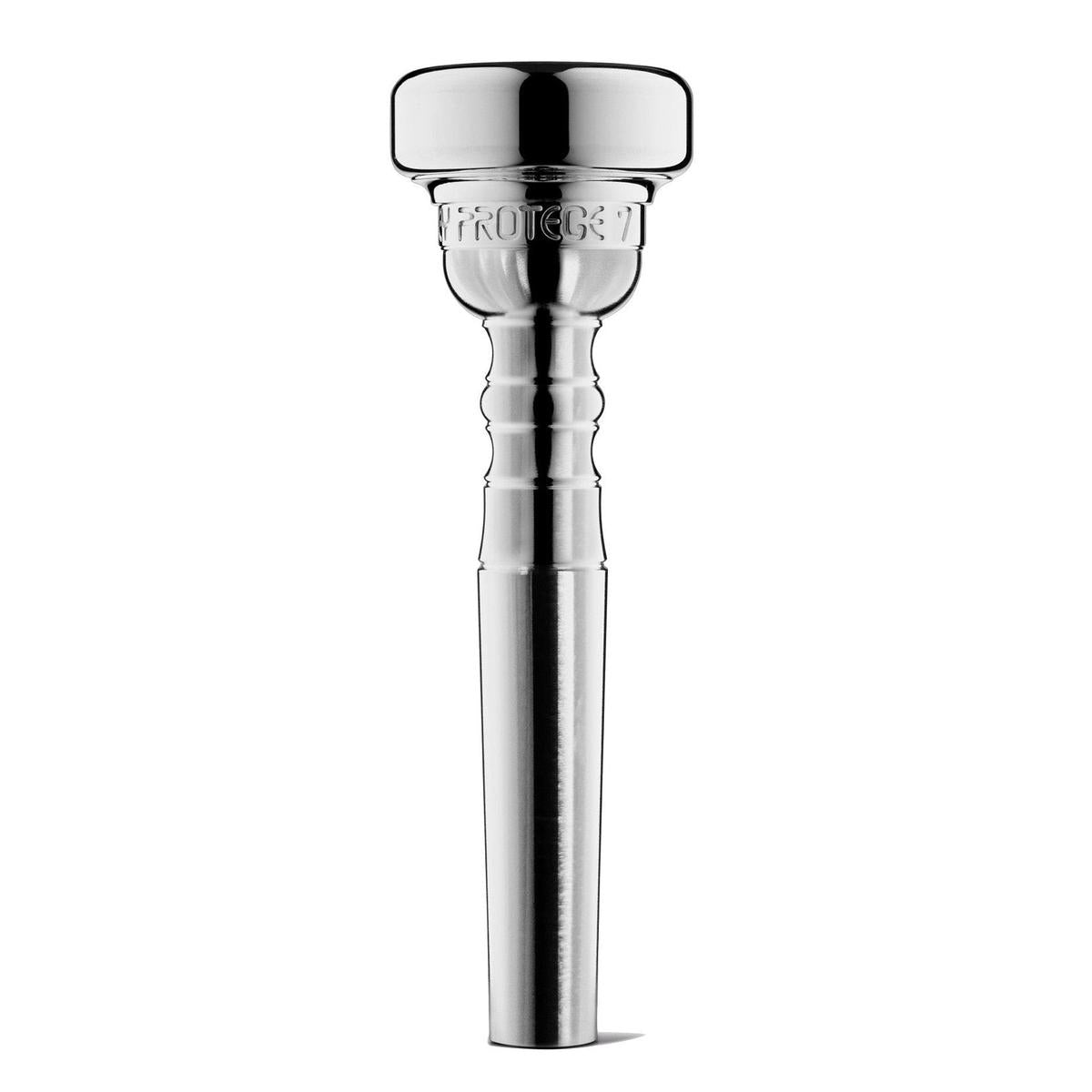 Laskey Protégé 7 Trumpet Mouthpiece in Silver Plate - Standard Shank