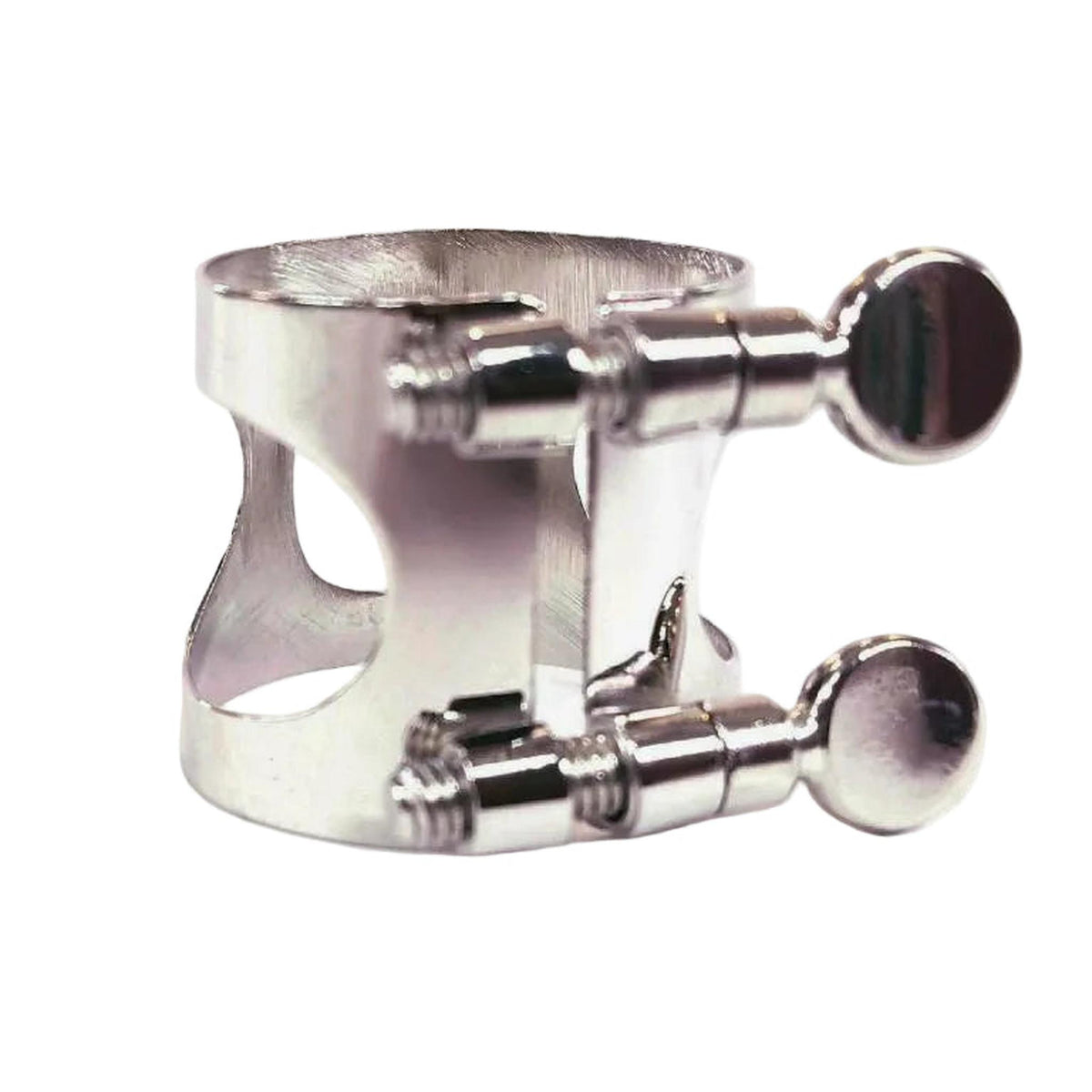 Leblanc Model 2204S Streamlined Alto Saxophone Ligature in Nickel Plate