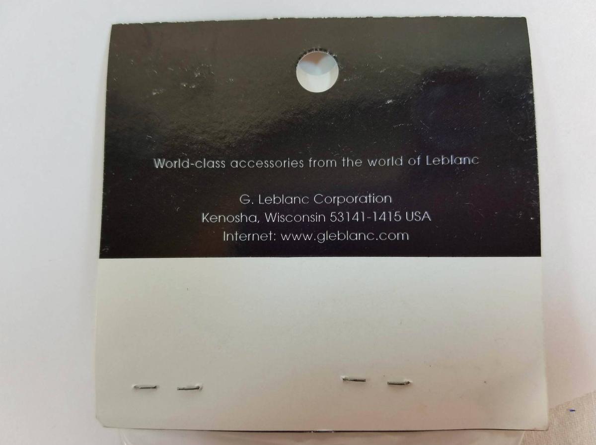 Leblanc Model 2255UC Bonade Mouthpiece Cap for Tenor Saxophone in Nickel