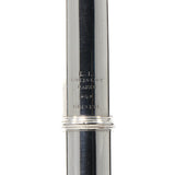 Louis Lot Handmade Solid Silver French Flute SN 865 EXTRAORDINARY