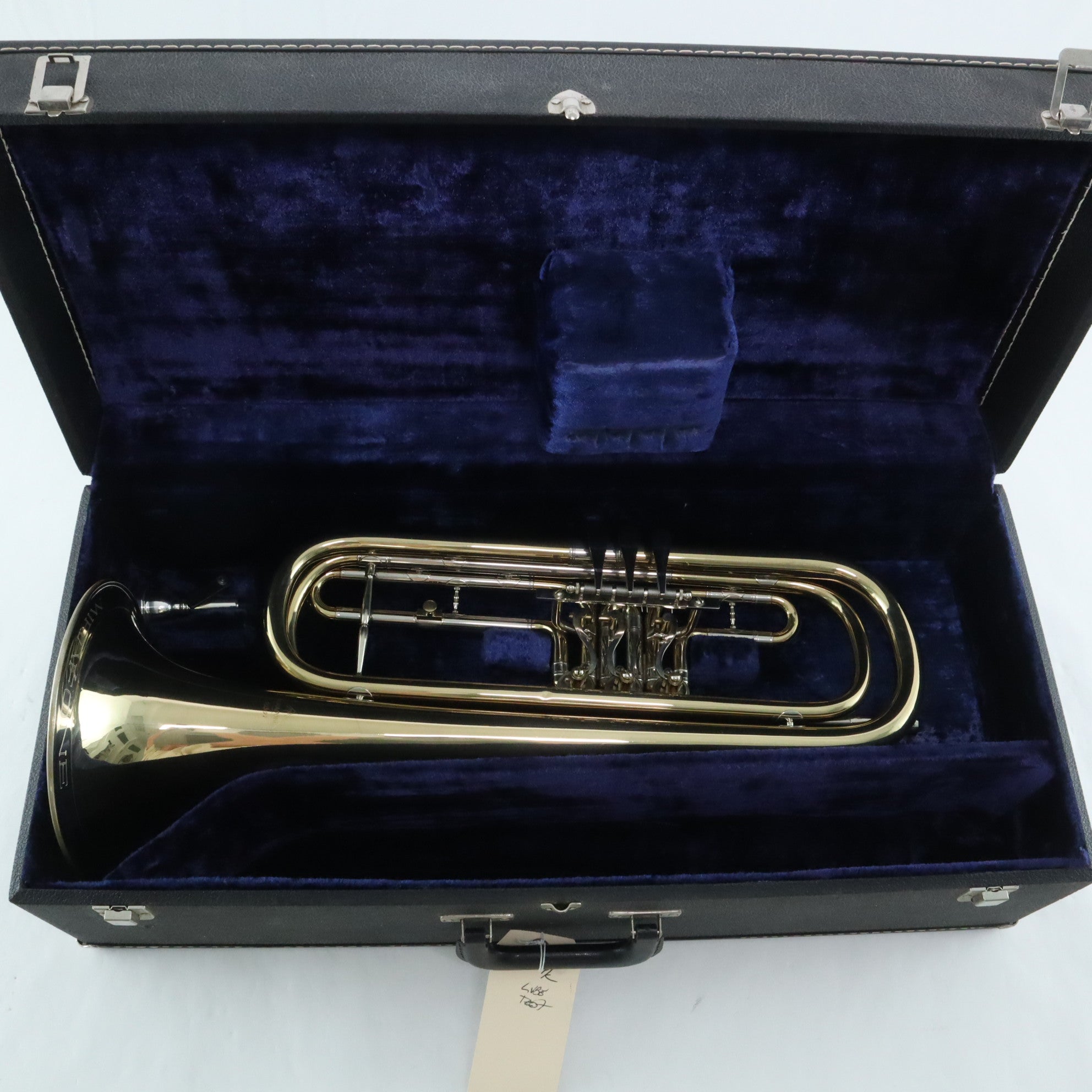 Miraphone Rotary Valve Bass Trumpet SN 155437 EXCELLENT – The Mighty Quinn  Brass and Winds