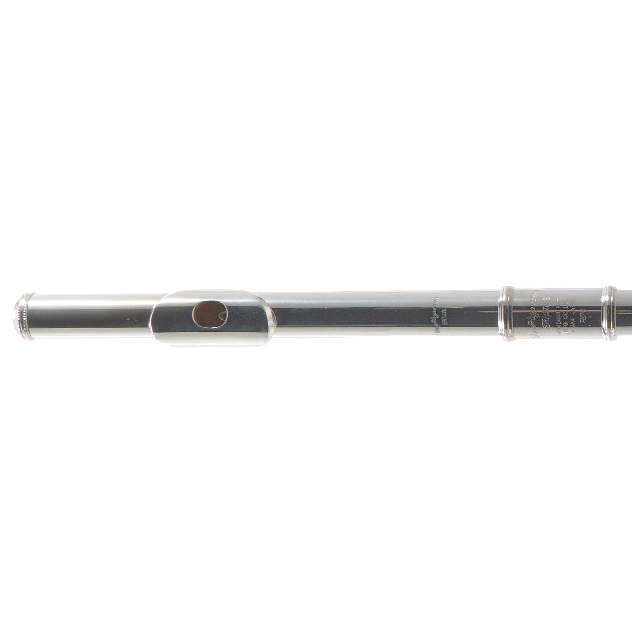 Miyazawa Model PA-302RH PCM Silver Flute with 14K Riser