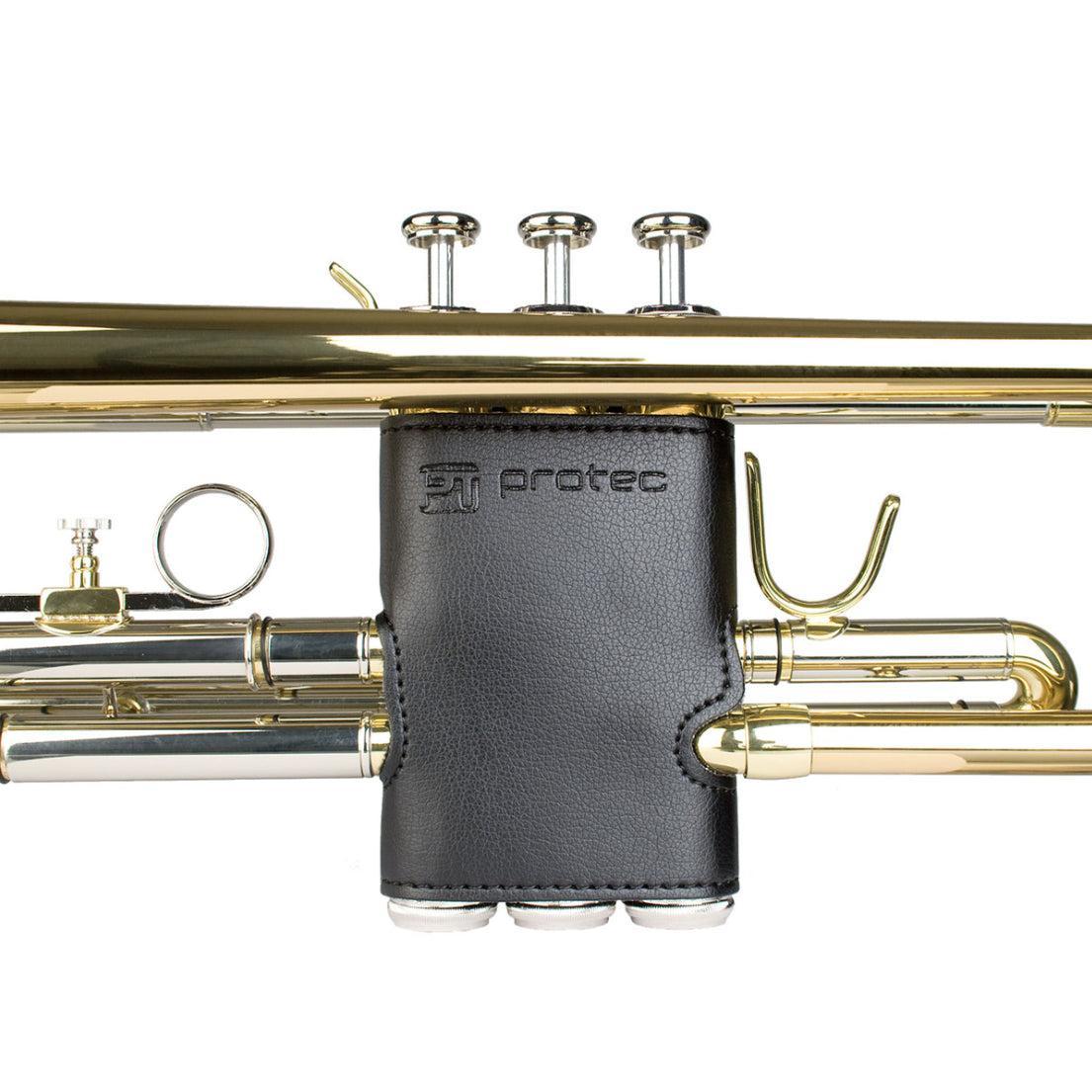 Protec L226 (Bb & C) Leather Trumpet Valve Guard