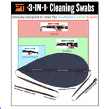 Protec Model A125 Microfiber Swab for A/Bb Clarinet