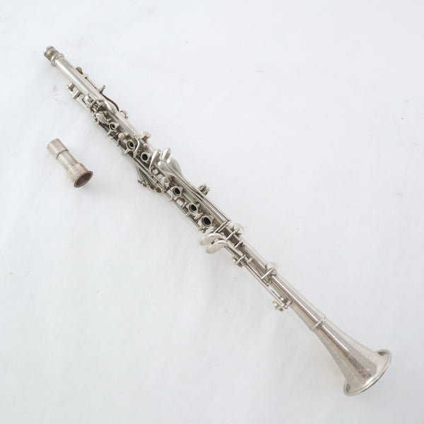 Rudolph Wurlitzer Metal Clarinet in Key of A HISTORIC COLLECTION- for sale at BrassAndWinds.com