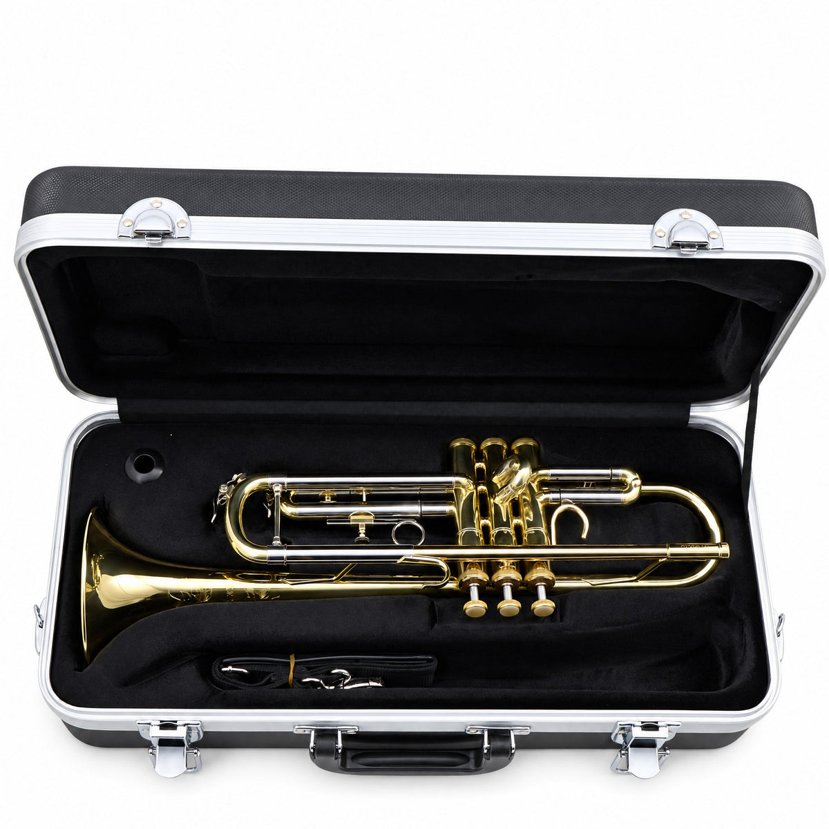 S.E. Shires A10 Student Bb Trumpet in Clear Lacquer