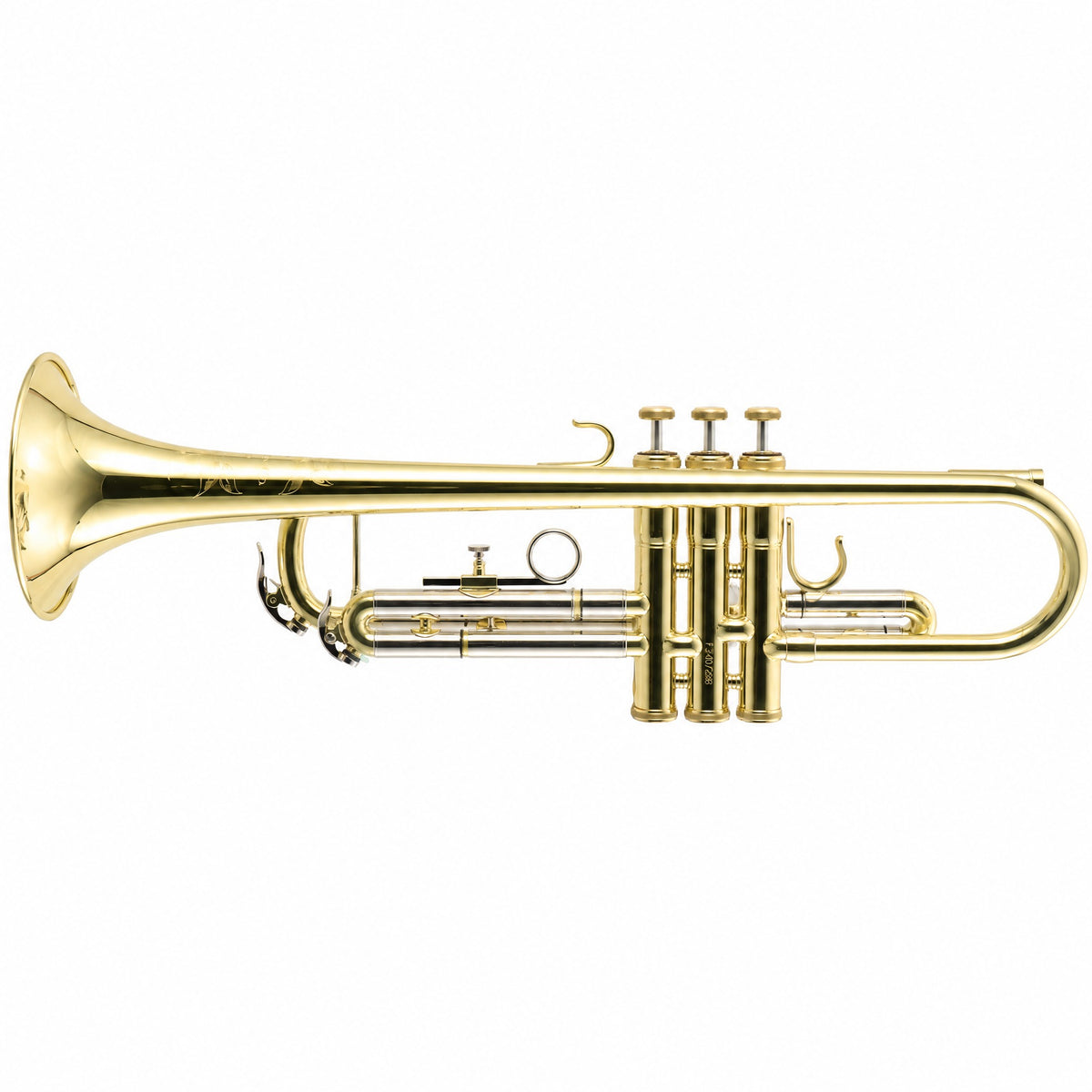 S.E. Shires A10 Student Bb Trumpet in Clear Lacquer