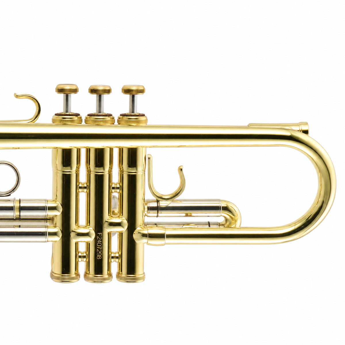 S.E. Shires A10 Student Bb Trumpet in Clear Lacquer