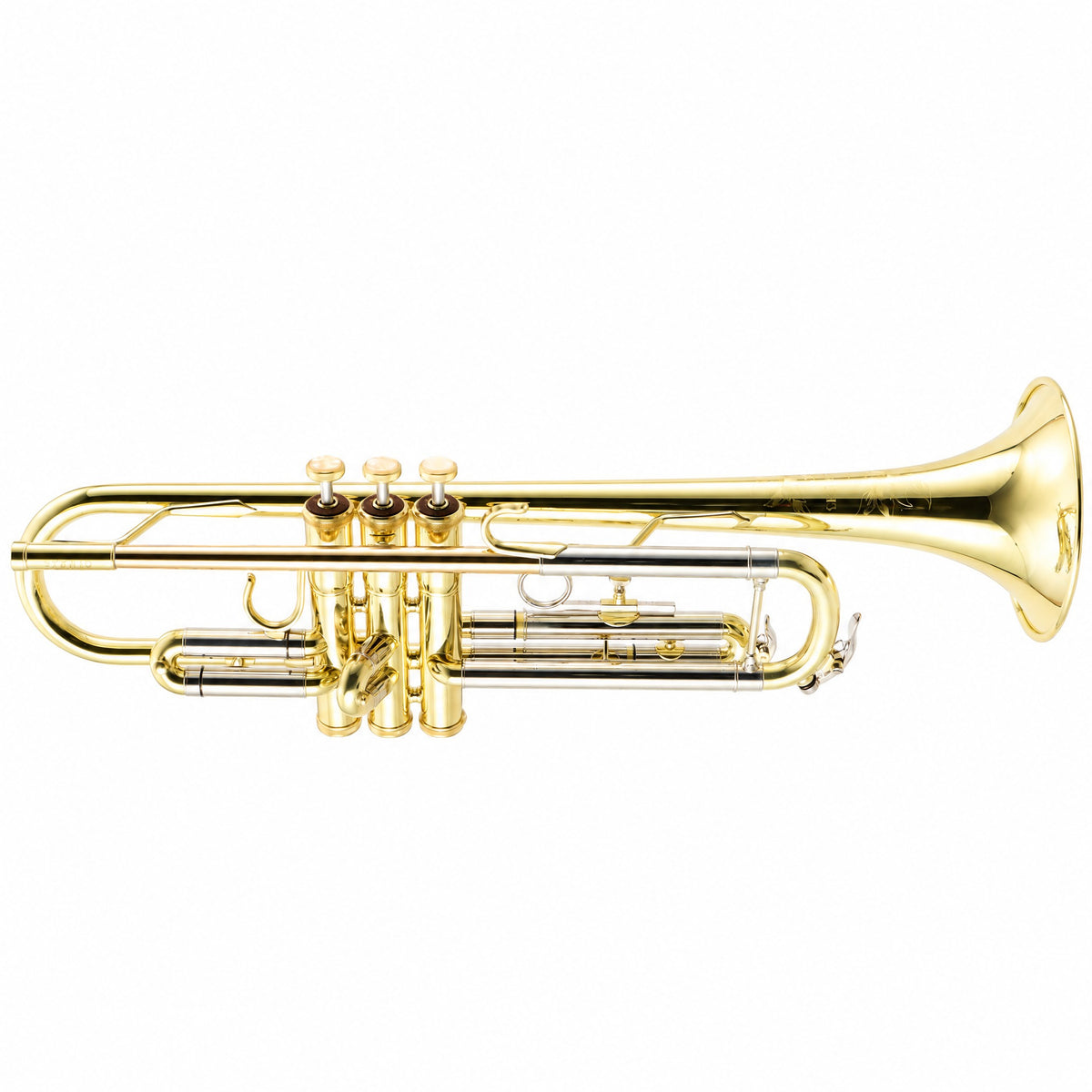 S.E. Shires A10 Student Bb Trumpet in Clear Lacquer