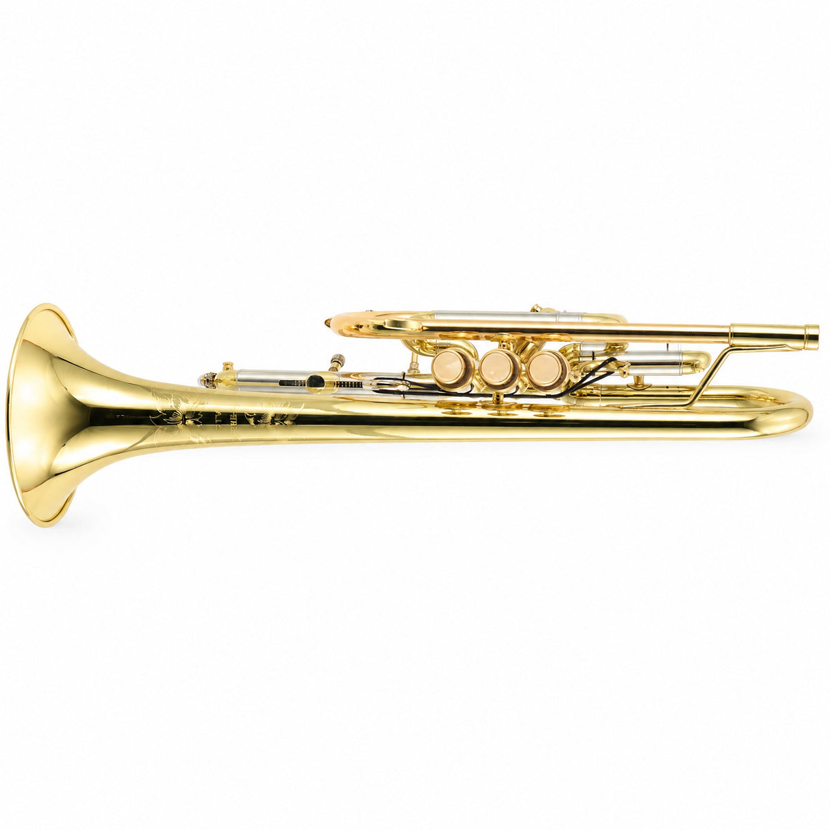 S.E. Shires A16 Student Bb Cornet in Clear Lacquer