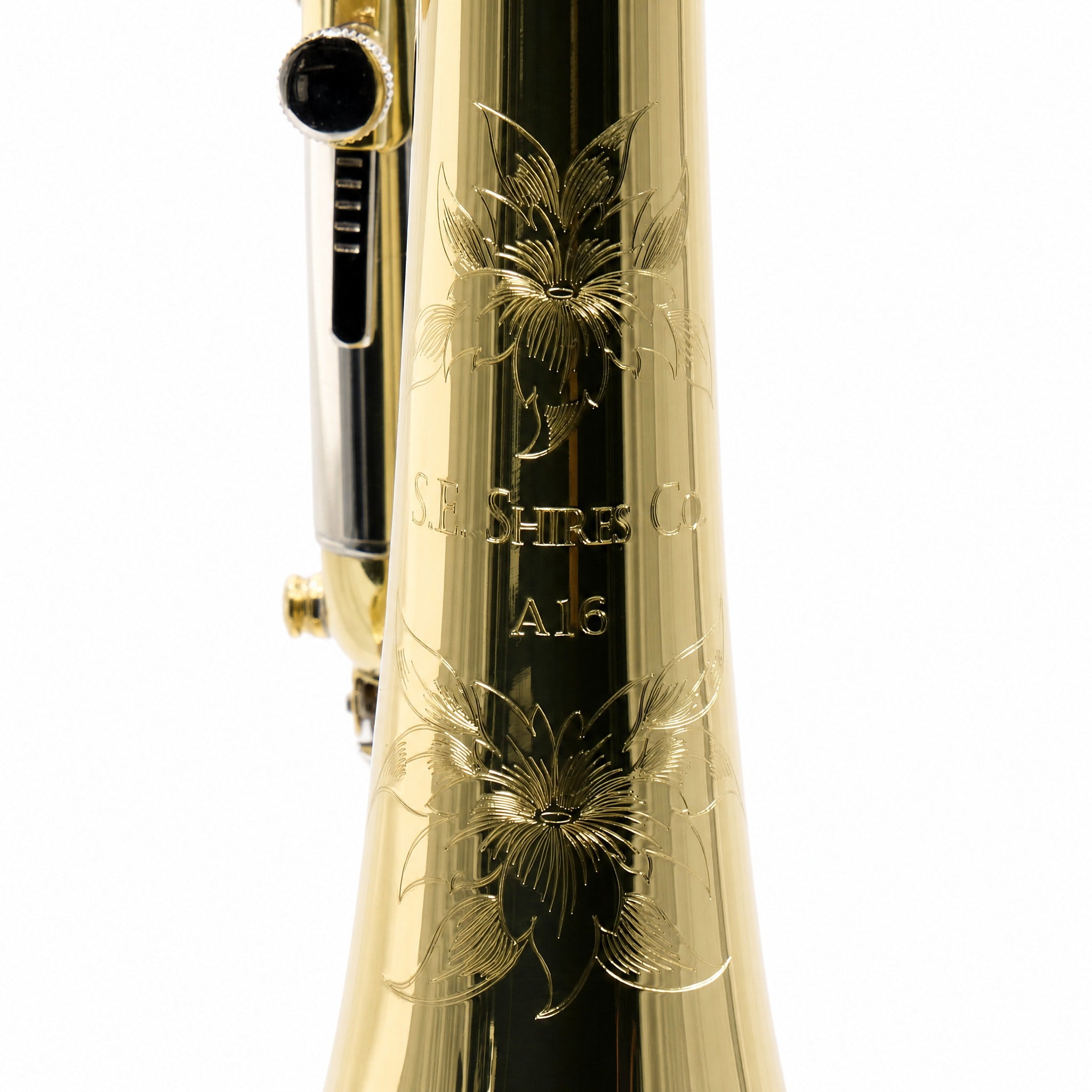 S.E. Shires A16 Student Bb Cornet in Clear Lacquer