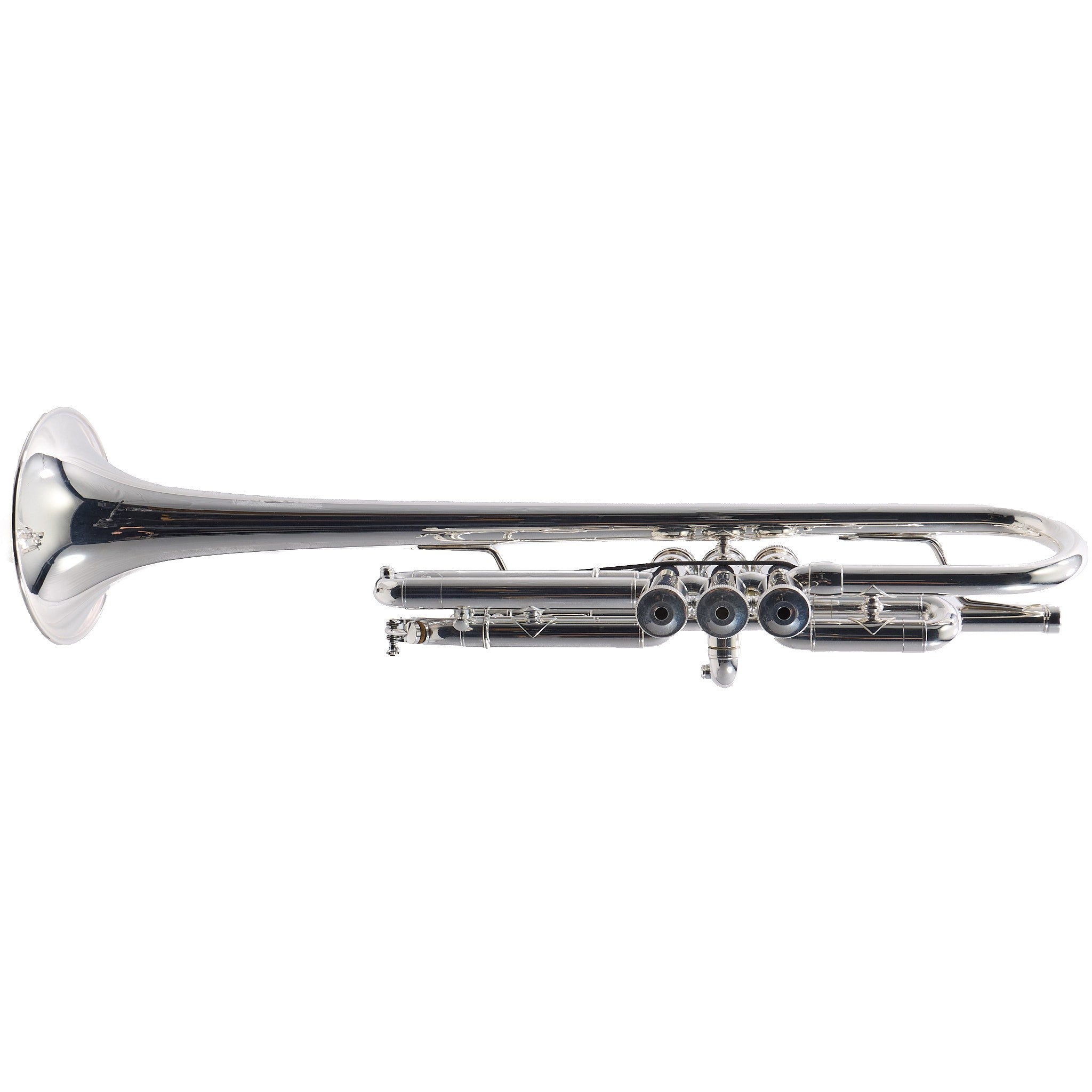 S.E. Shires Model Q11RS Professional C Trumpet in Silver Plate