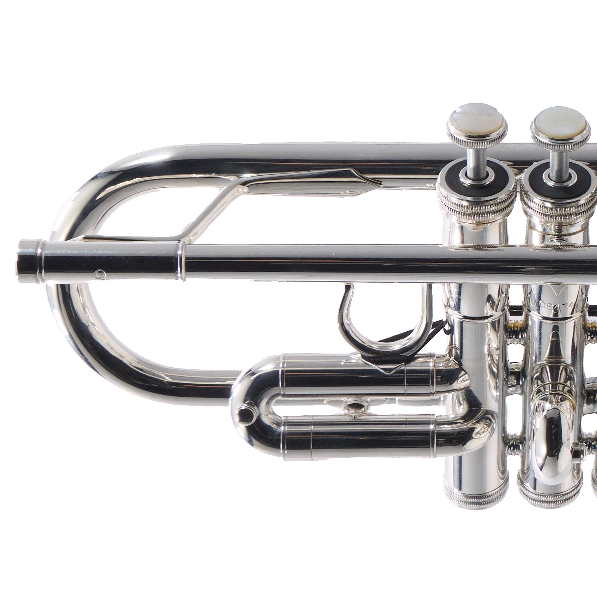 S.E. Shires Model Q11RS Professional C Trumpet in Silver Plate