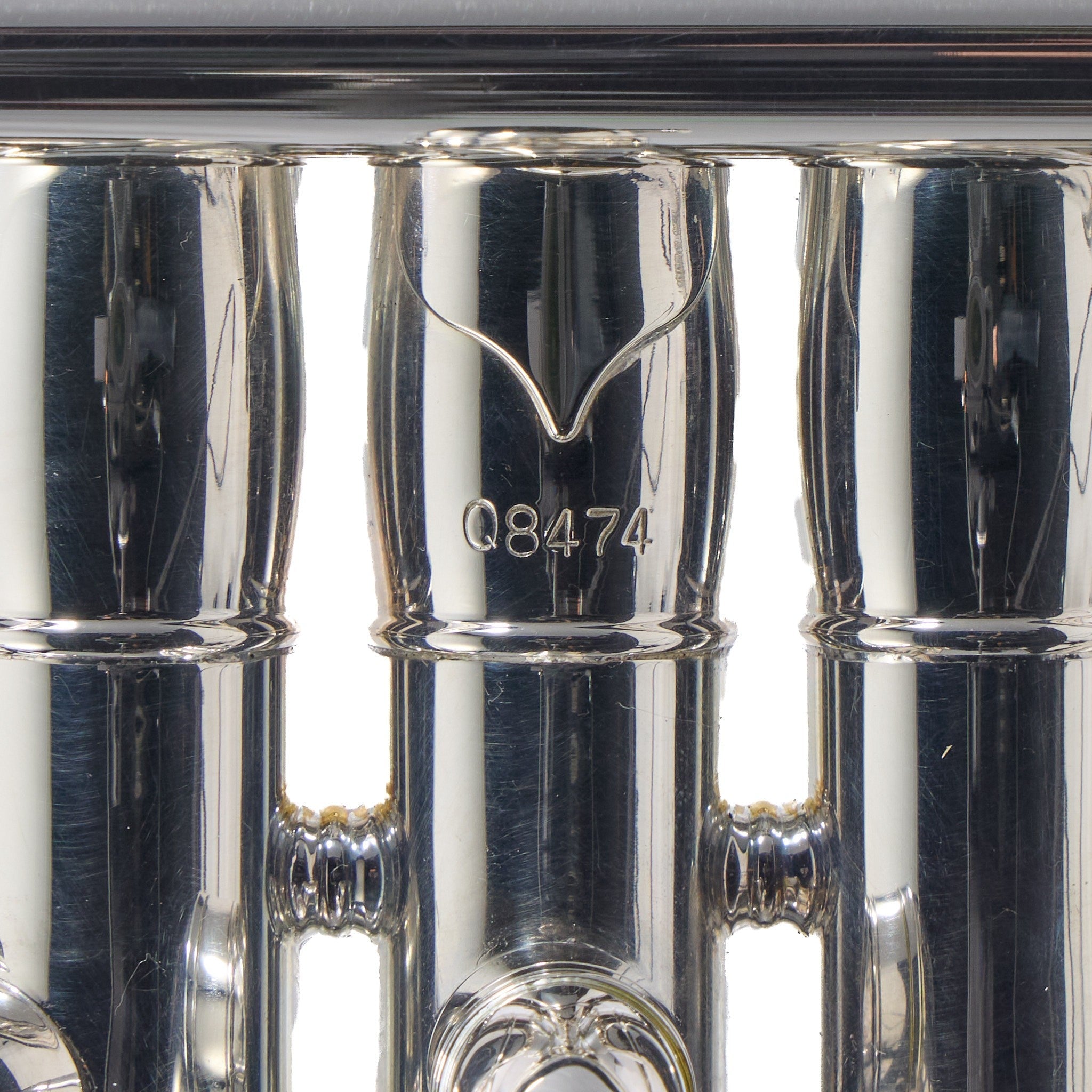 S.E. Shires Model Q11RS Professional C Trumpet in Silver Plate