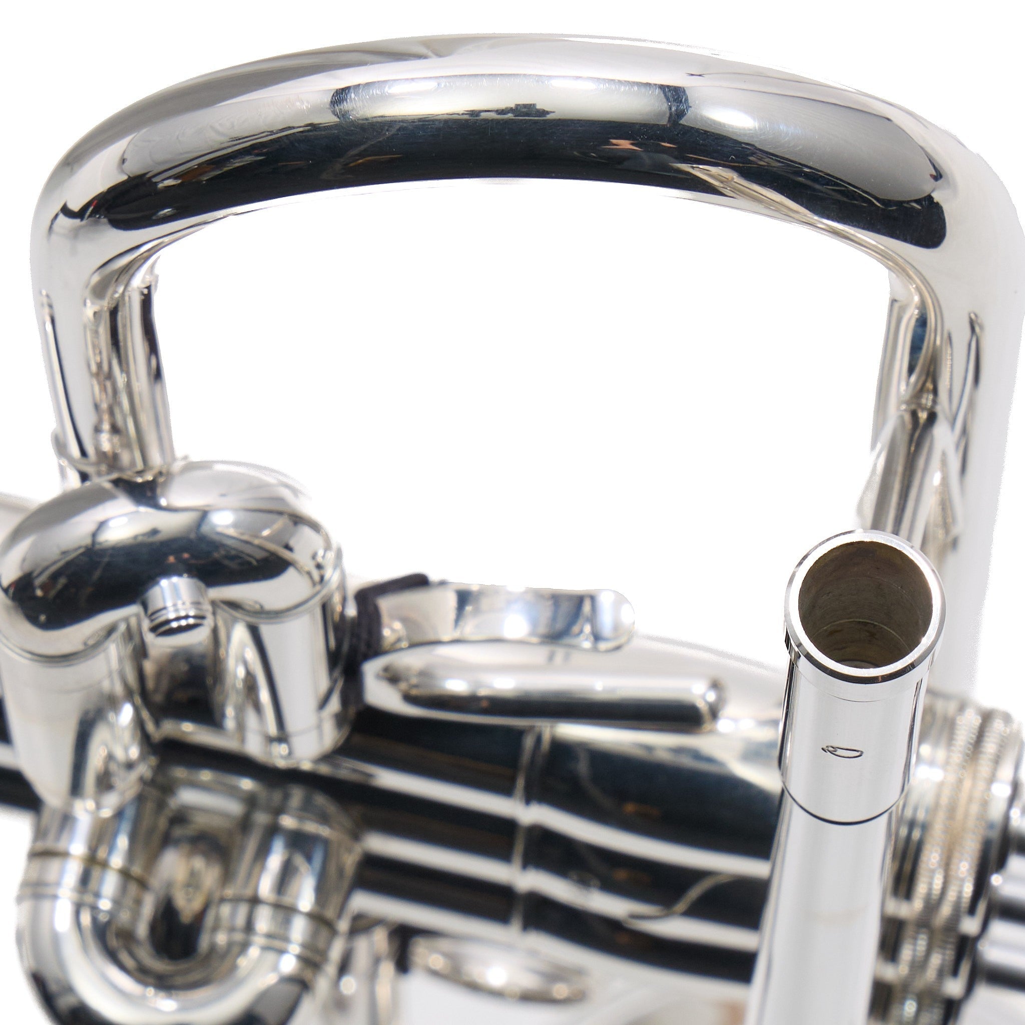 S.E. Shires Model Q11RS Professional C Trumpet in Silver Plate