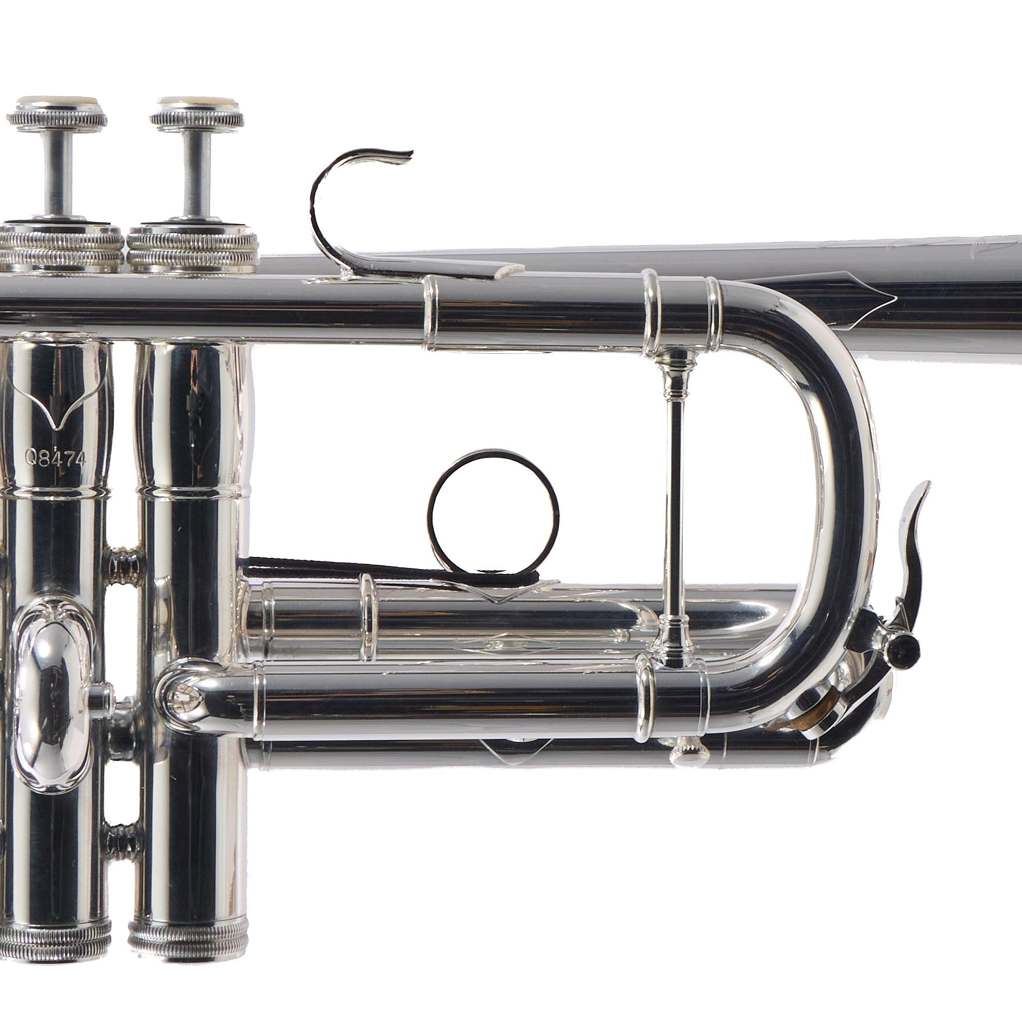 S.E. Shires Model Q11RS Professional C Trumpet in Silver Plate