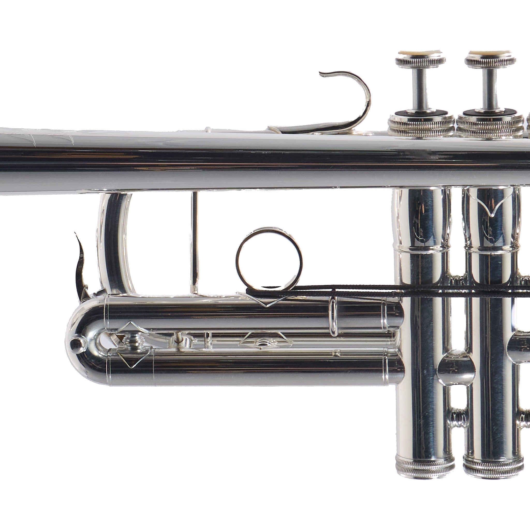 S.E. Shires Model Q11RS Professional C Trumpet in Silver Plate