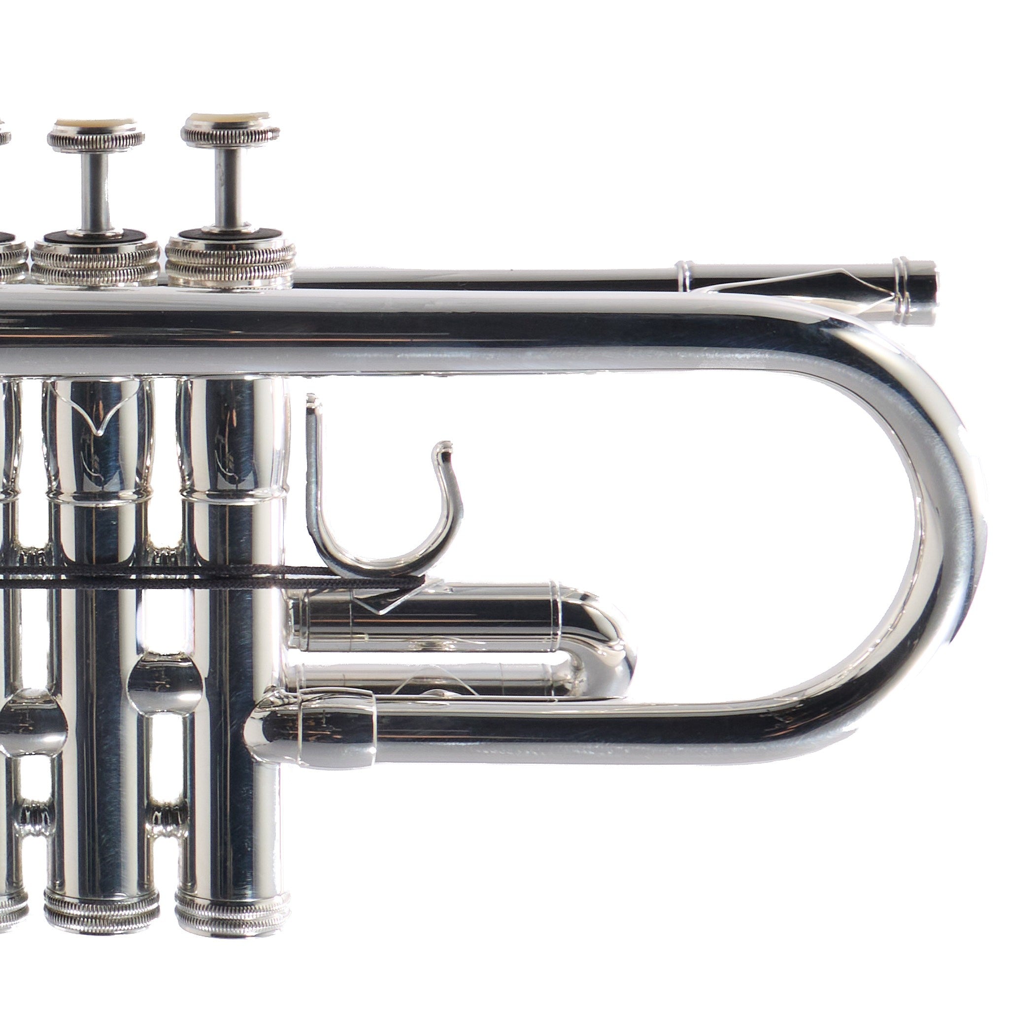 S.E. Shires Model Q11RS Professional C Trumpet in Silver Plate