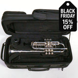 S.E. Shires Model Q11RS Professional Trumpet in C SN Q2701 OPEN BOX