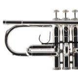 S.E. Shires Model Q13S Q-Series Professional C Trumpet in SN Q13820