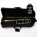 S.E. Shires Model Q30YA Q-Series Tenor Trombone with Axial Flow Valve MINT CONDITION