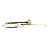 S.E. Shires Model Q30YA Q-Series Tenor Trombone with Axial Flow Valve SN Q8963 EXCELLENT- for sale at BrassAndWinds.com