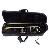 S.E. Shires Model Q30YA Q-Series Tenor Trombone with Axial Flow Valve SN Q8963 EXCELLENT- for sale at BrassAndWinds.com