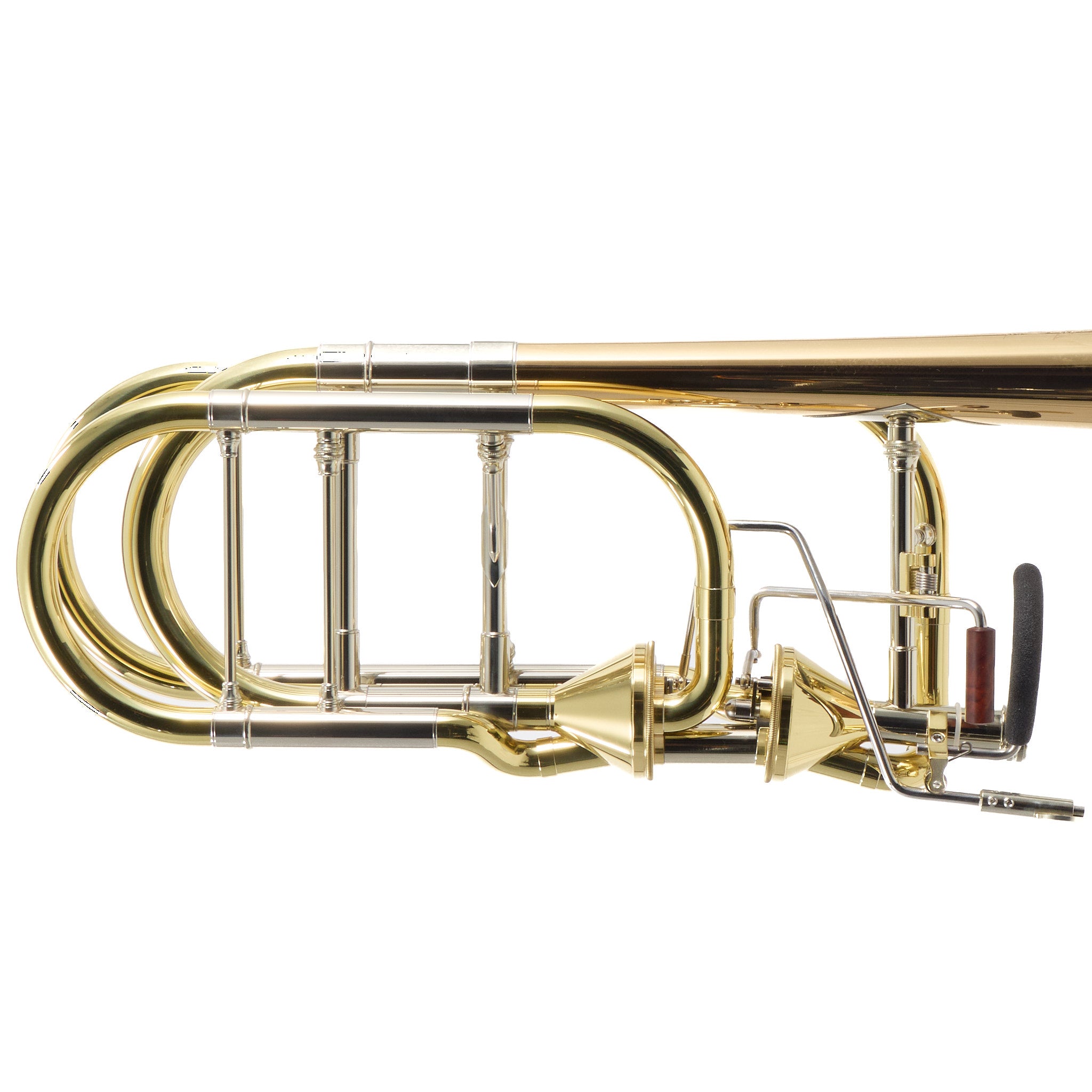 S.E. Shires Model Q36GA Q-Series Bass Trombone with Dual Axial Flow Valves