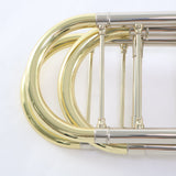 S.E. Shires Model STBQ36YR Q-Series Bass Trombone Dual Rotary Valves BRAND NEW