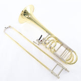 S.E. Shires Model STBQ36YR Q-Series Bass Trombone Dual Rotary Valves BRAND NEW