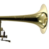 S.E. Shires Model STBQ36YR Q-Series Bass Trombone Dual Rotary Valves SN Q8914 NICE