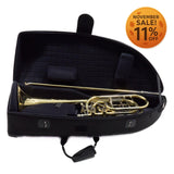 S.E. Shires Model STBQ36YR Q-Series Bass Trombone Dual Rotary Valves SN Q8914 NICE