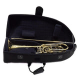 S.E. Shires Model STBQ36YR Q-Series Bass Trombone Dual Rotary Valves SN Q8914 NICE